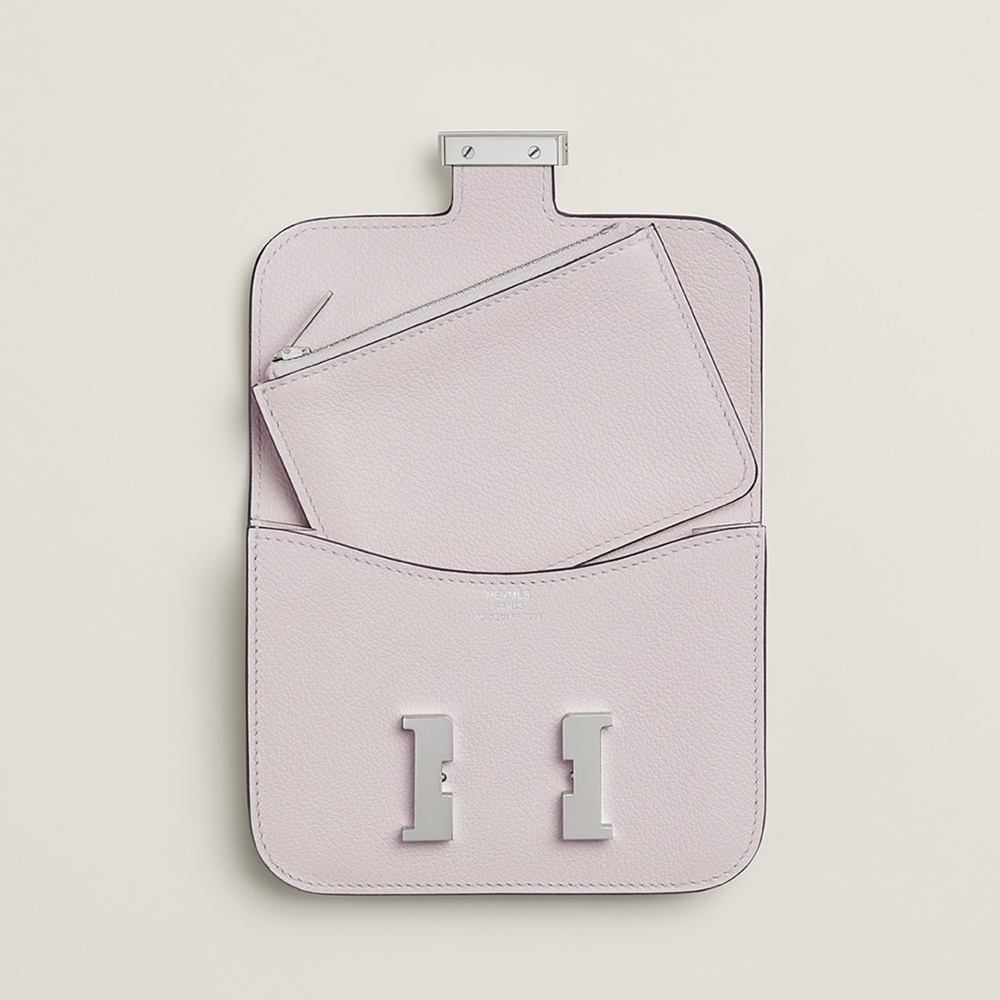 [에르메스]  3칼라 HERMES - Constance epsom 에르메스 콘스탄스 앱송 슬림 컴팩트 지갑 12.5cm x 10cm x 3cm