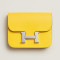 [에르메스]  3칼라 HERMES - Constance epsom 에르메스 콘스탄스 앱송 슬림 컴팩트 지갑 12.5cm x 10cm x 3cm