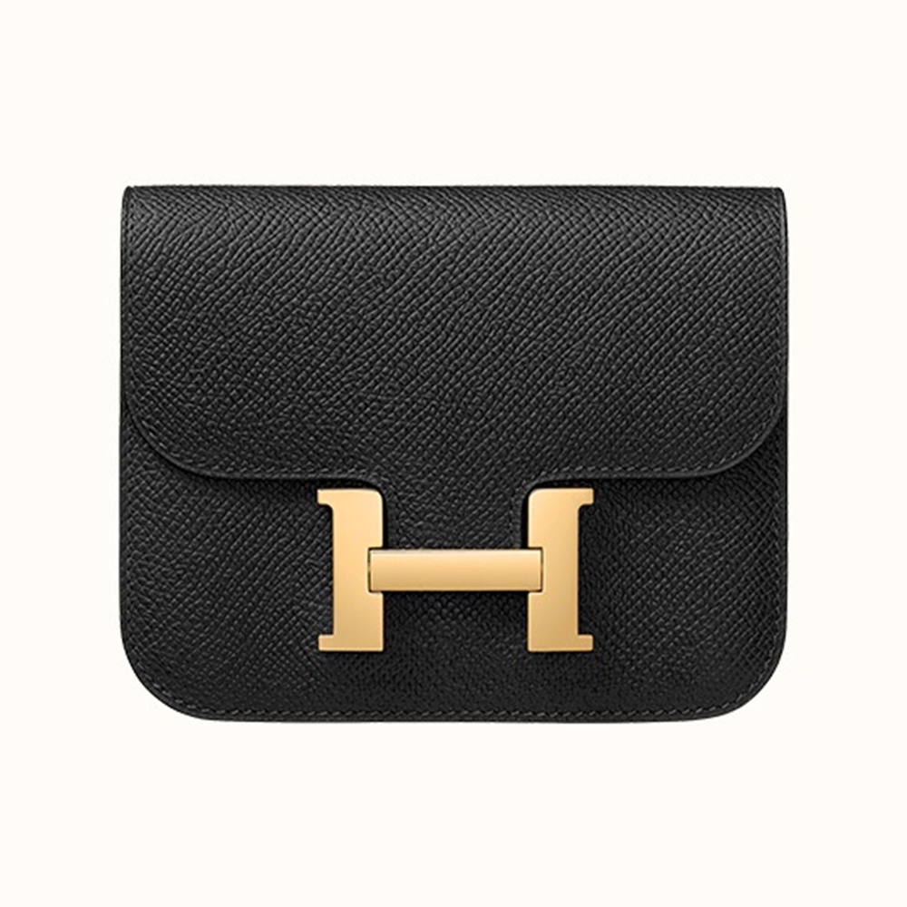 [에르메스]  3칼라 HERMES - Constance epsom 에르메스 콘스탄스 앱송 슬림 컴팩트 지갑 12.5cm x 10cm x 3cm