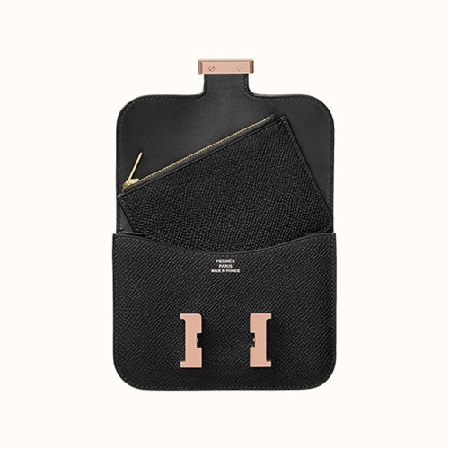 [에르메스]  3칼라 HERMES - Constance epsom 에르메스 콘스탄스 앱송 슬림 컴팩트 지갑 12.5cm x 10cm x 3cm