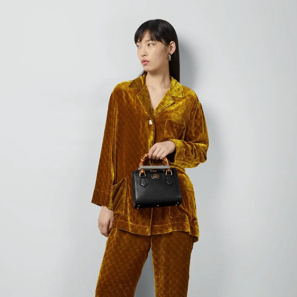 [GUCCI]  구찌 다이애나 미니 토트백 702732 Diana Mini Tote Bag 20 x 16 x 10 cm