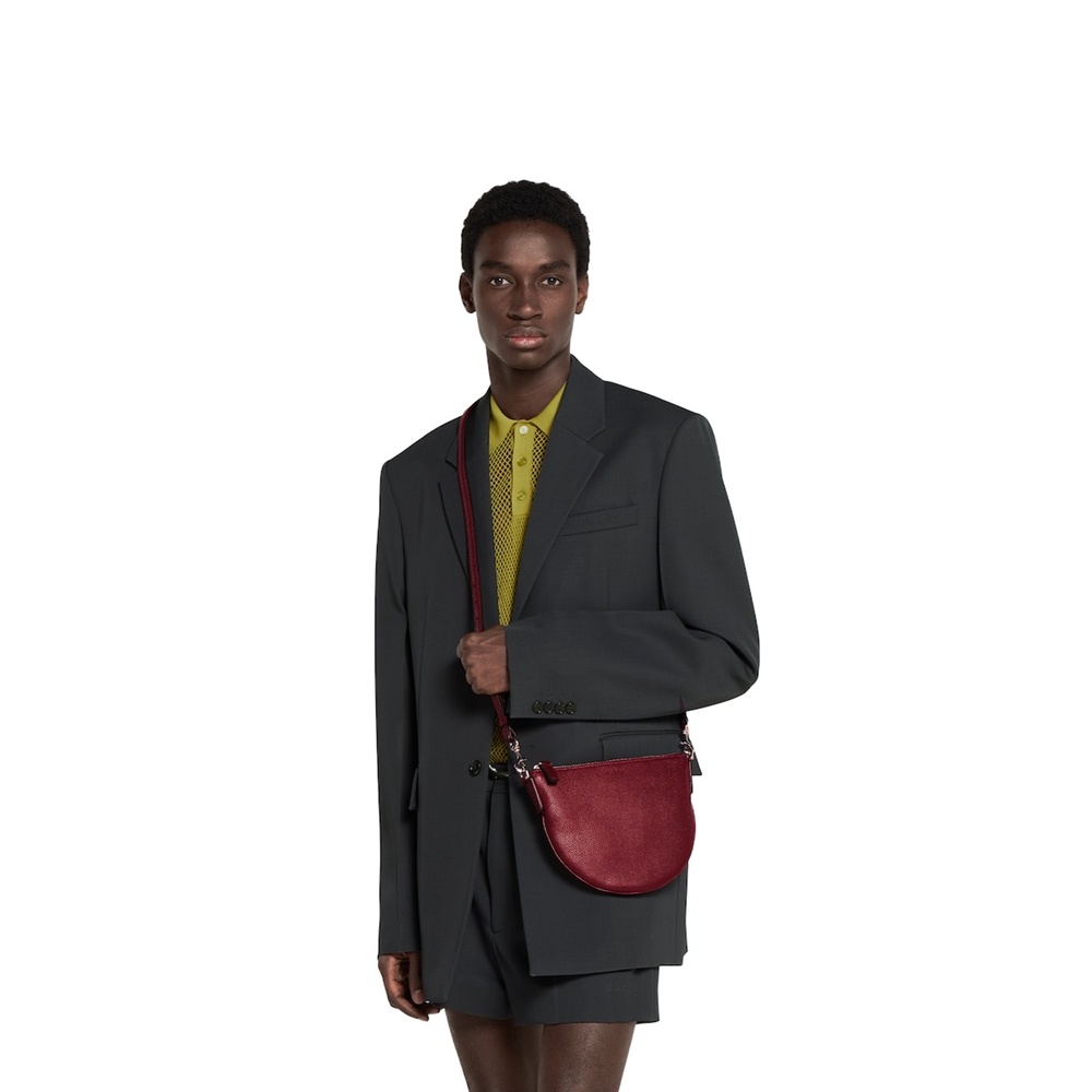 [GUCCI] 구찌 B 더블 락 바디 미니 솔더백 824529 - Gucci Double Lock Body Mini Bag 23 x 18.5 x 2 cm