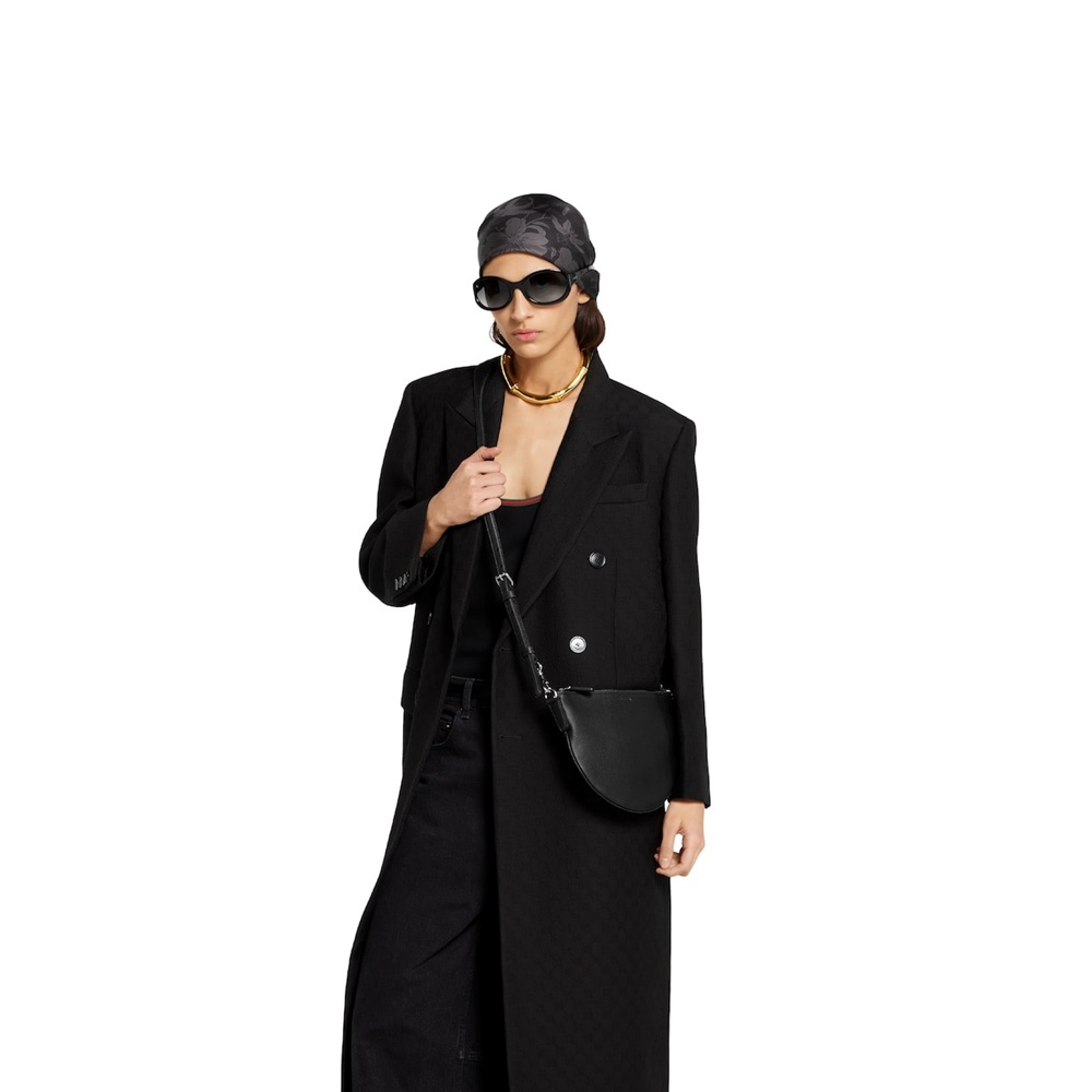 [GUCCI] 구찌 B 더블 락 바디 미니 솔더백 824529 - Gucci Double Lock Body Mini Bag 23 x 18.5 x 2 cm