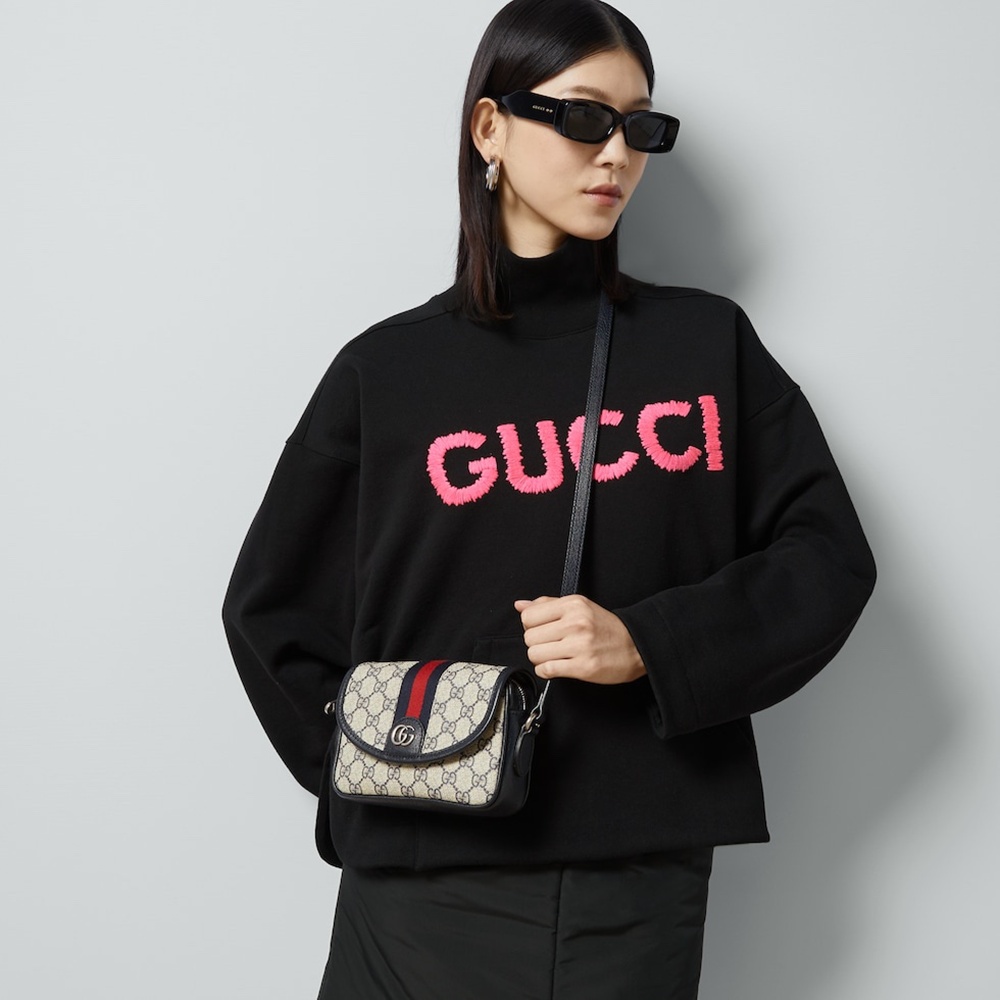 [GUCCI] 구찌 오피디아 GG 미니 숄더백 772239 가로 19cm, 세로 13cm, 폭 5cm