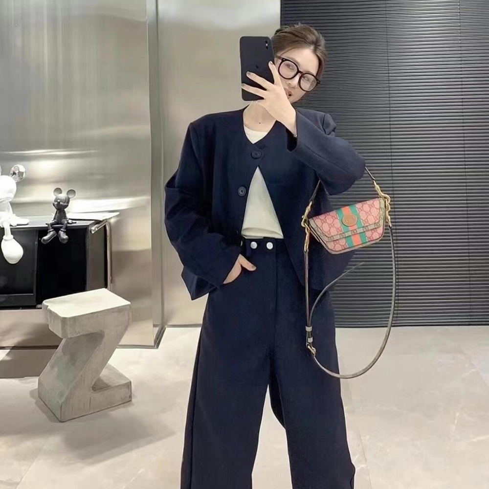 [GUCCI] 구찌 오피디아 미니 모노그램 코팅캔버스 메신저 백 – Gucci Ophidia Mini Monogram Canvas Messenger Bag 18 x 10 x 4