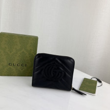 [GUCCI] 구찌 474813 GG 마몬트 마틀라세 반지갑 12m 세로 10cm