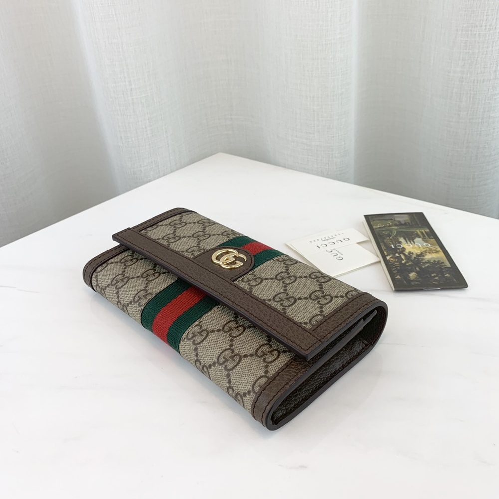[GUCCI] 구찌 546592 오피디아 GG 체인 장지갑 겸 크로스백 가로 19cm x 세로 10cm x 폭 3