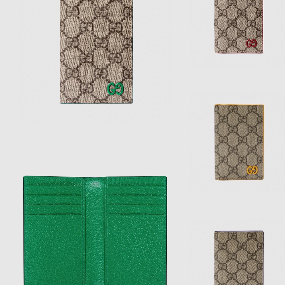 [GUCCI] 구찌 768249 GG 디테일 GG 롱 카드지갑 가로7.5cm x 세로12cm