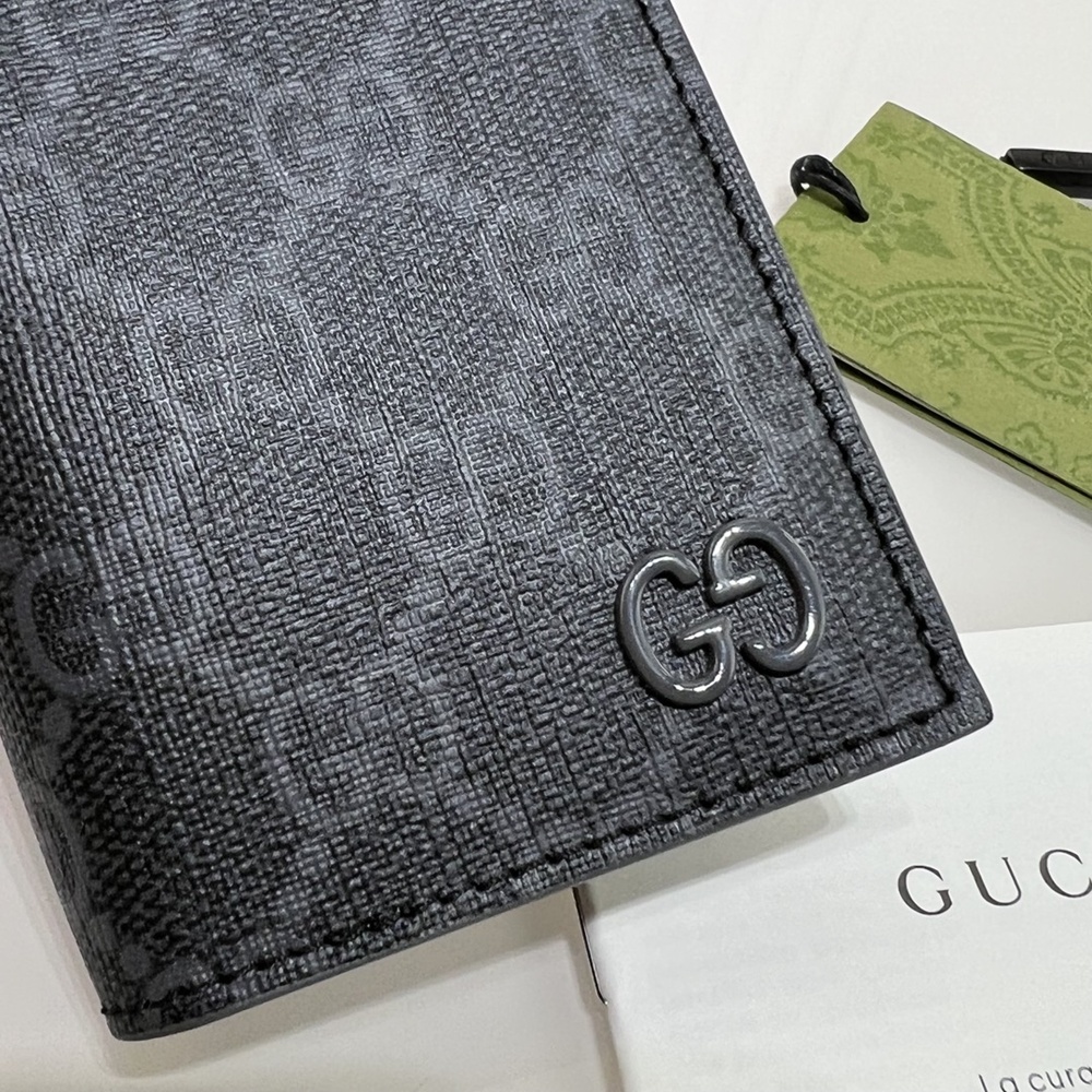 [GUCCI] 구찌 768249 GG 디테일 GG 롱 카드지갑 가로7.5cm x 세로12cm