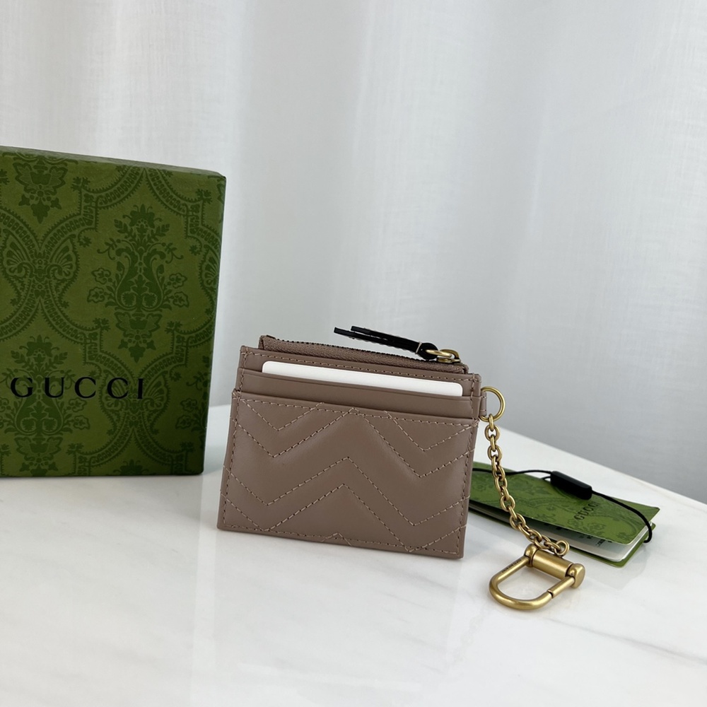 [GUCCI] 구찌 GG 마몽 키 체인 지갑 627064 10.5cm x 7cm