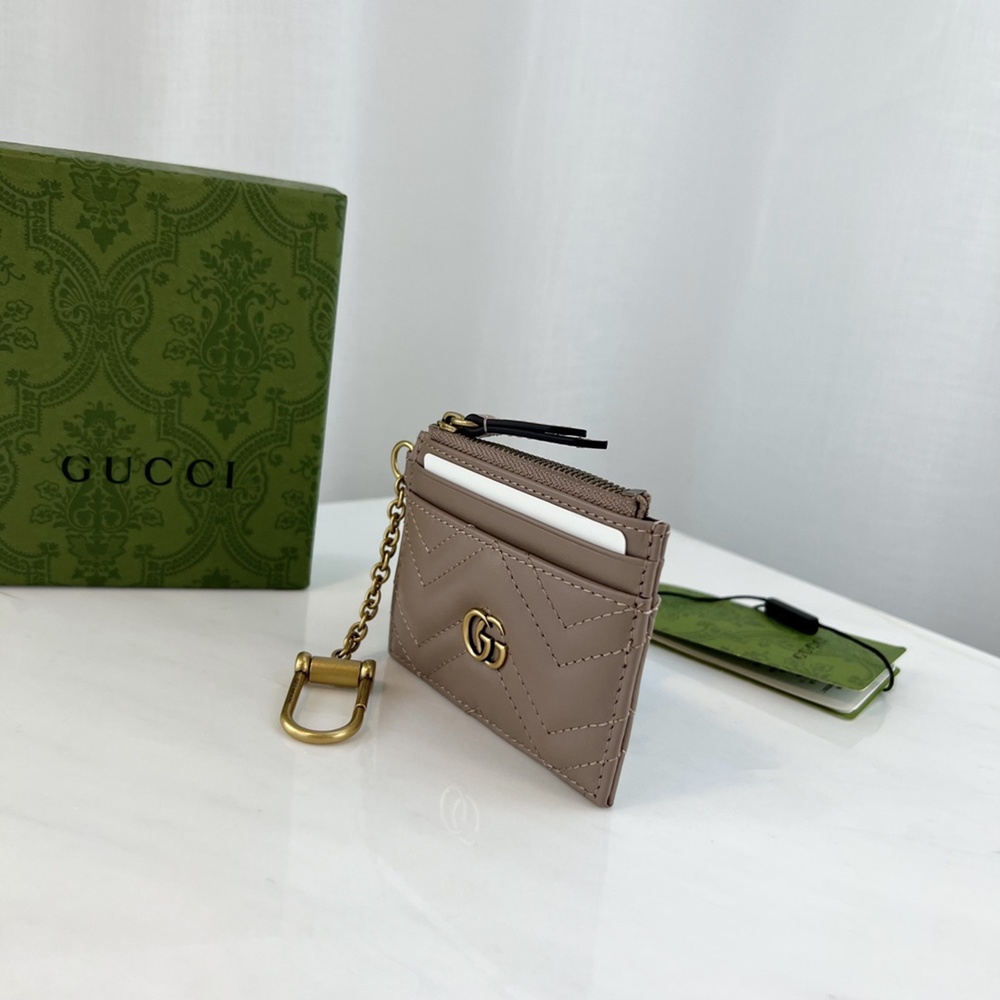 [GUCCI] 구찌 GG 마몽 키 체인 지갑 627064 10.5cm x 7cm