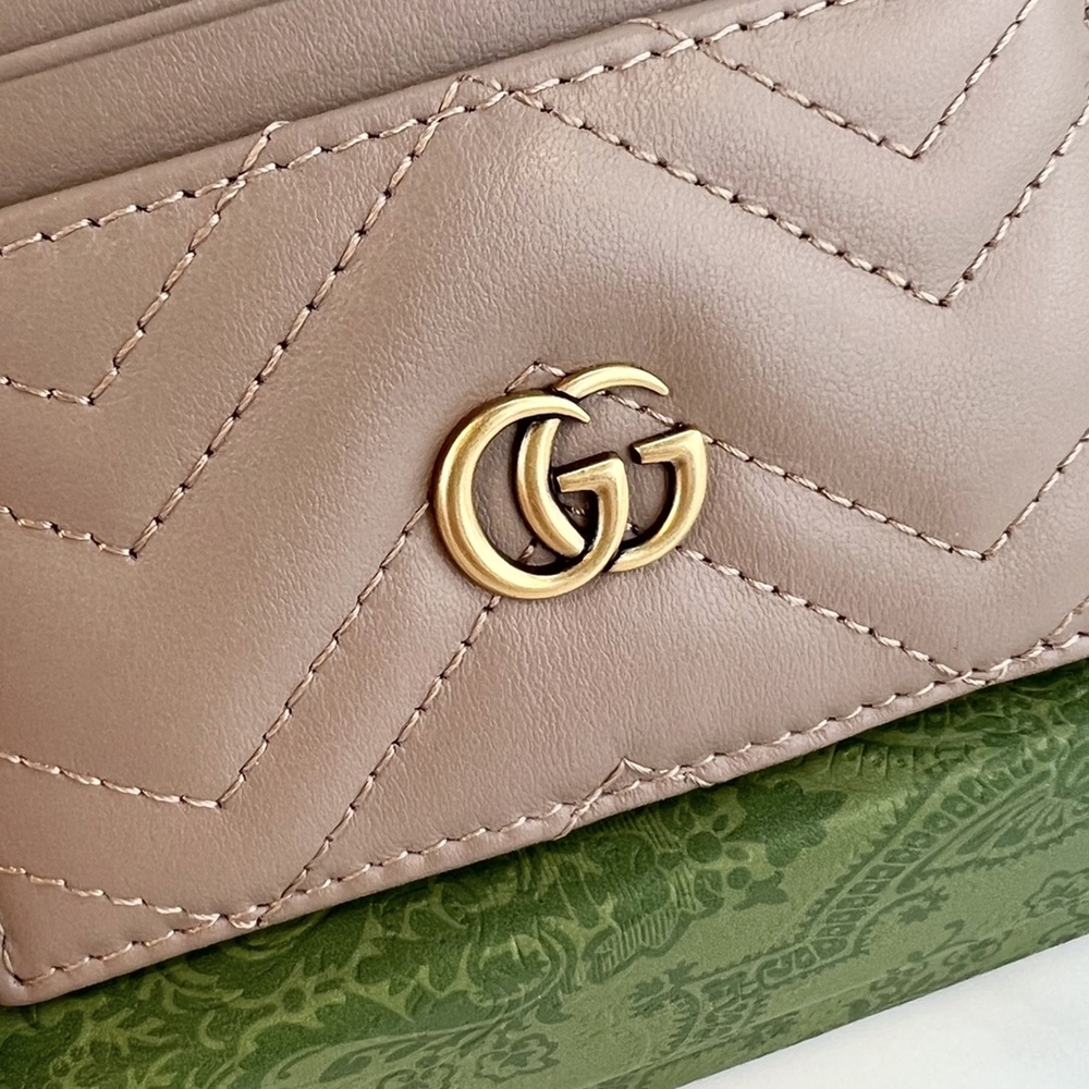 [GUCCI] 구찌 GG 마몽 키 체인 지갑 627064 10.5cm x 7cm