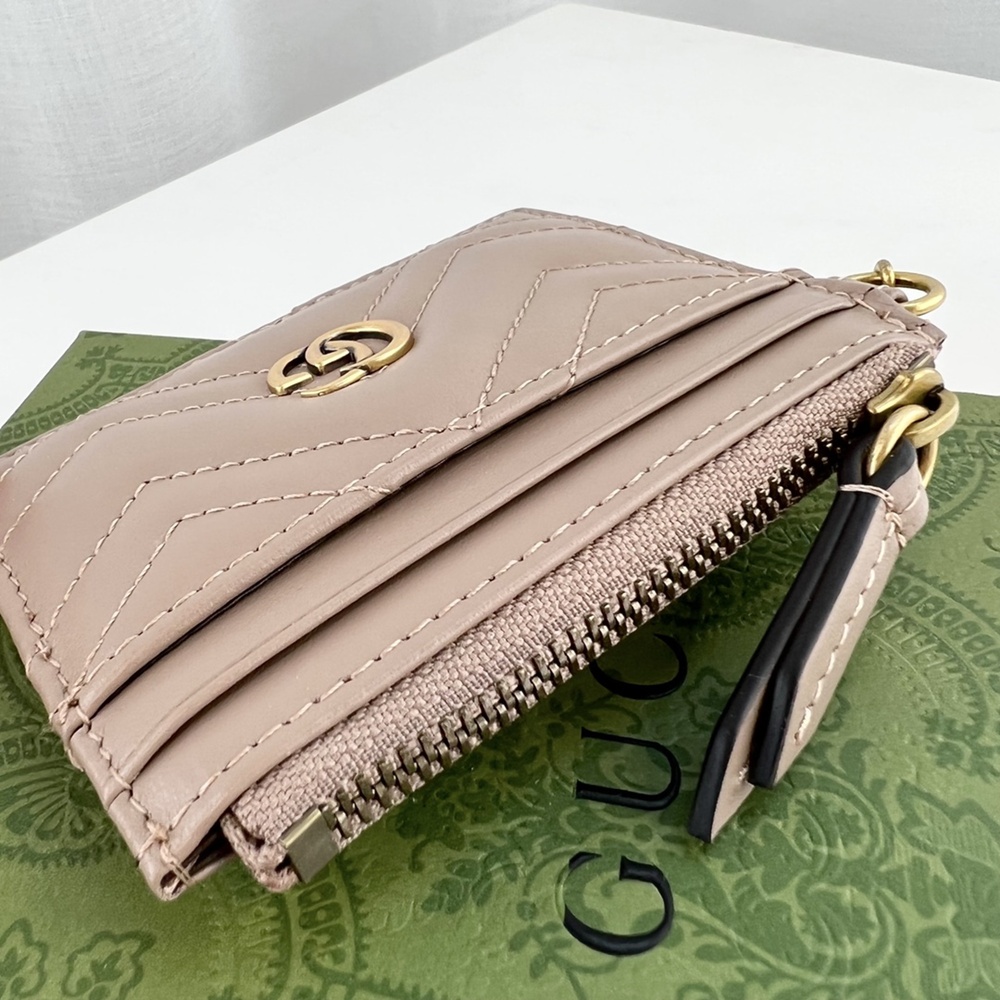 [GUCCI] 구찌 GG 마몽 키 체인 지갑 627064 10.5cm x 7cm