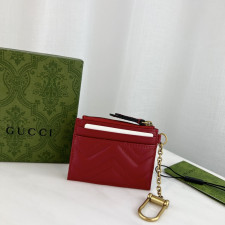 [GUCCI] 구찌 GG 마몽 키 체인 지갑 627064 10.5cm x 7cm