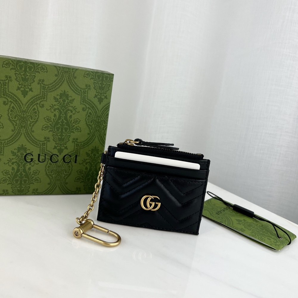 [GUCCI] 구찌 GG 마몽 키 체인 지갑 627064 10.5cm x 7cm