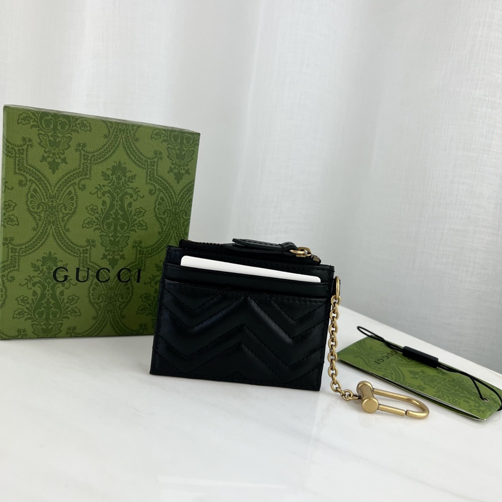 [GUCCI] 구찌 GG 마몽 키 체인 지갑 627064 10.5cm x 7cm