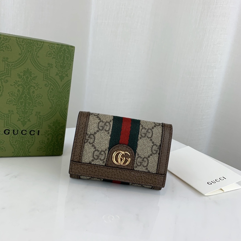 [GUCCI] 구찌 GG 오피디아 여성 반지갑 644334 가로10.5cm, 세로8cm, 폭3