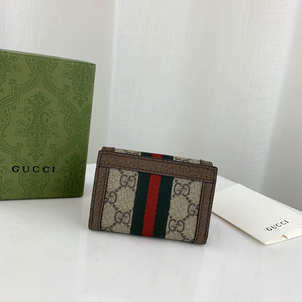 [GUCCI] 구찌 GG 오피디아 여성 반지갑 644334 가로10.5cm, 세로8cm, 폭3