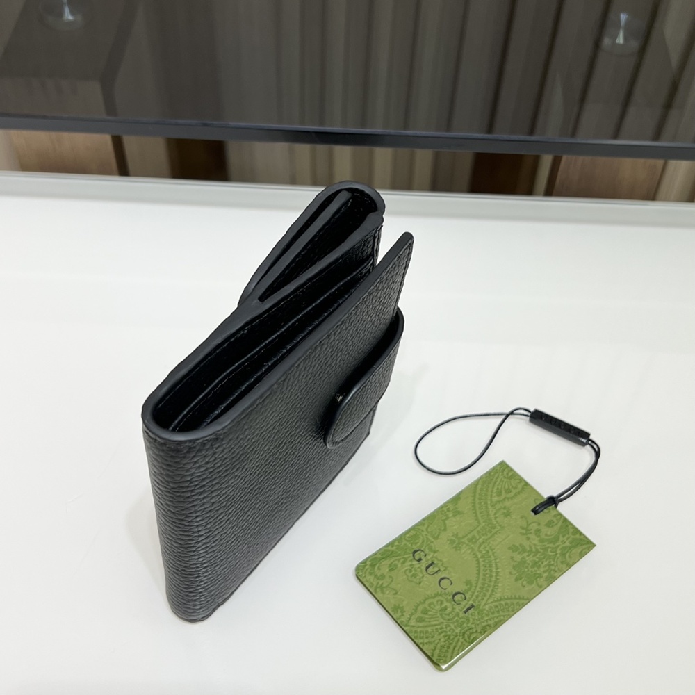 [GUCCI] 구찌 GG 인터로킹 반지갑 615525 가로 12cm x 세로 10.5cm x폭 2cm