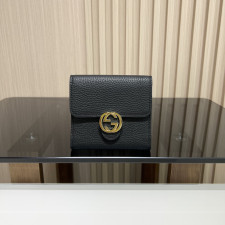 [GUCCI] 구찌 GG 인터로킹 반지갑 615525 가로 12cm x 세로 10.5cm x폭 2cm