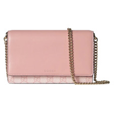 [GUCCI] 구찌 라이트 GG 엠블럼 체인 지갑 가로 20cm x 세로 13cm x 너비 4cm