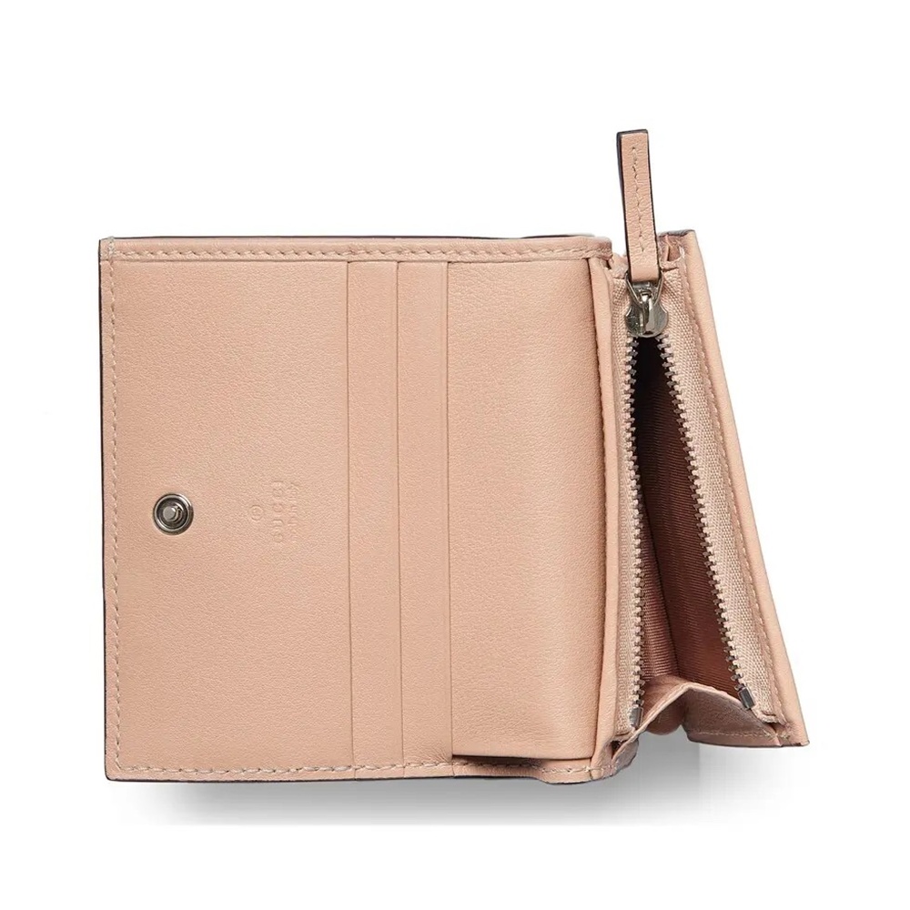 [GUCCI] 구찌 마몬트 여성 반지갑 790055 11cm, 세로 8.5cm, 폭 3cm