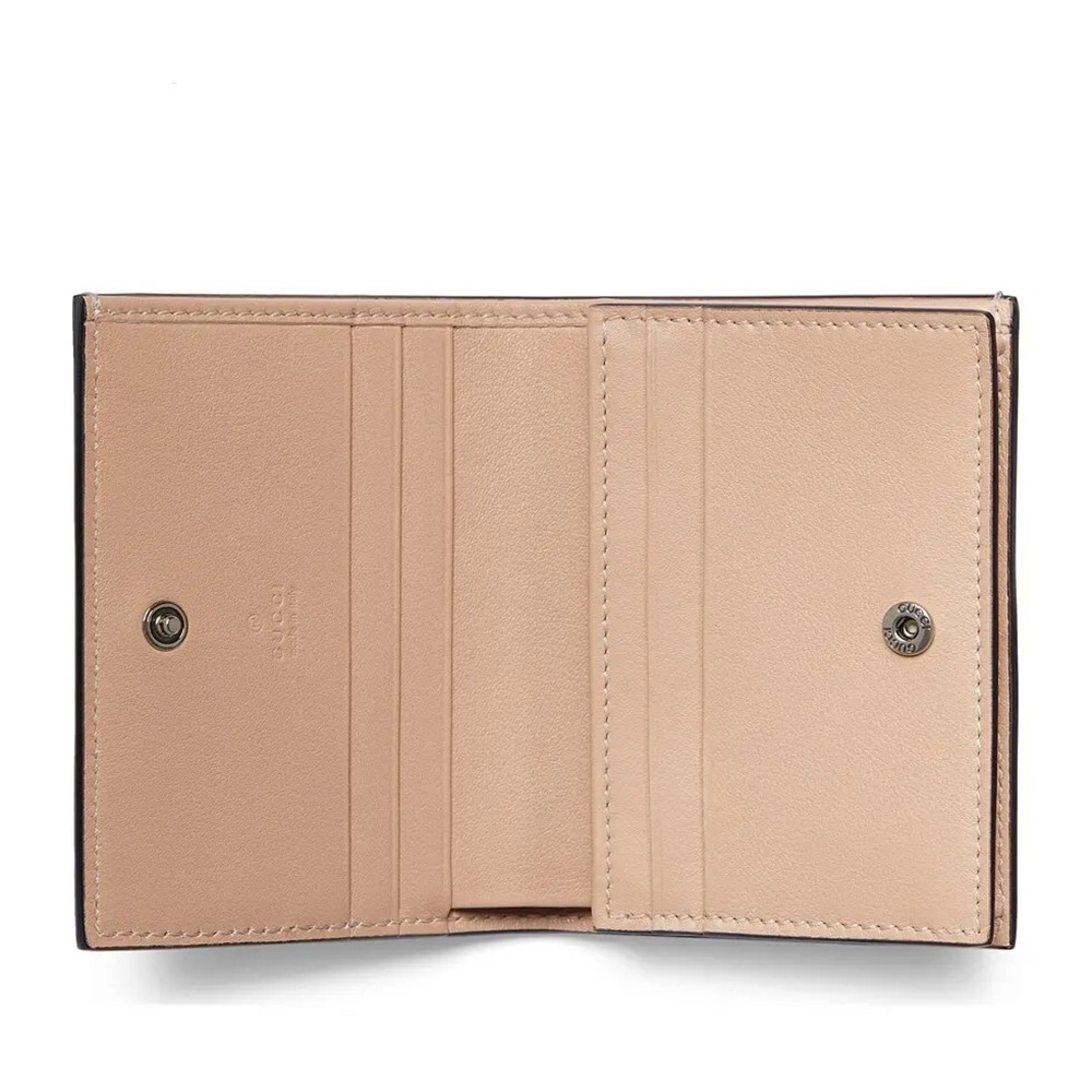 [GUCCI] 구찌 마몬트 여성 반지갑 790055 11cm, 세로 8.5cm, 폭 3cm