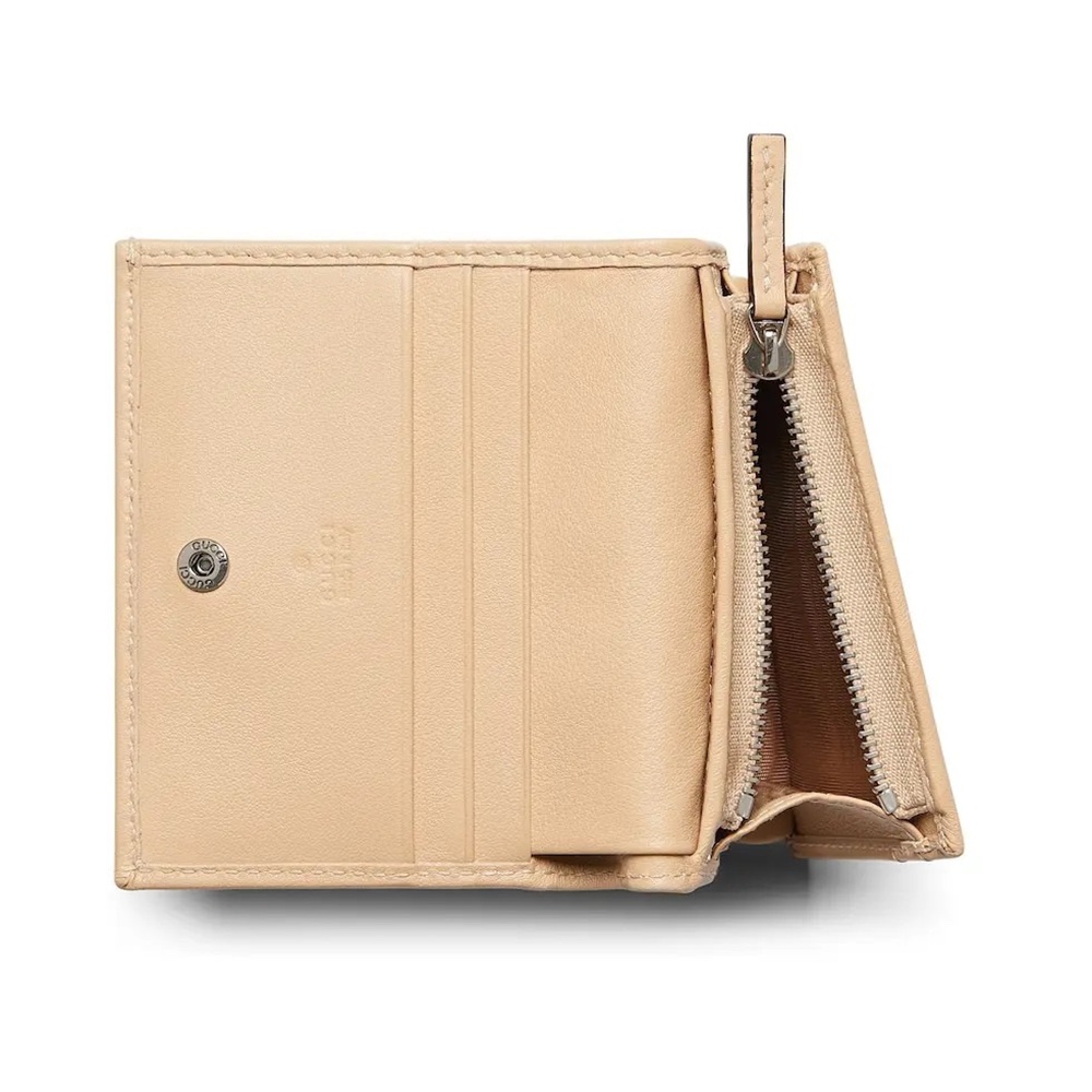 [GUCCI] 구찌 마몬트 여성 반지갑 790055 11cm, 세로 8.5cm, 폭 3cm