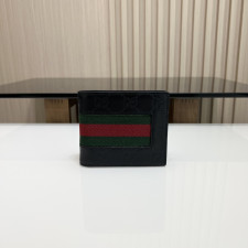 [GUCCI] 구찌 슈프림 3선 남성 GG 월렛 반지갑 408827 가로 11cm X 세로 9.5cm X 폭  1cm
