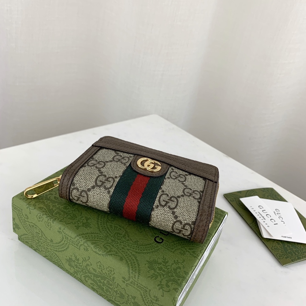 [GUCCI] 구찌 지갑 658552 96IWG 8745 GG 오피디아 카드지갑 가로11.5cm, 세로8.5cm, 폭3cm