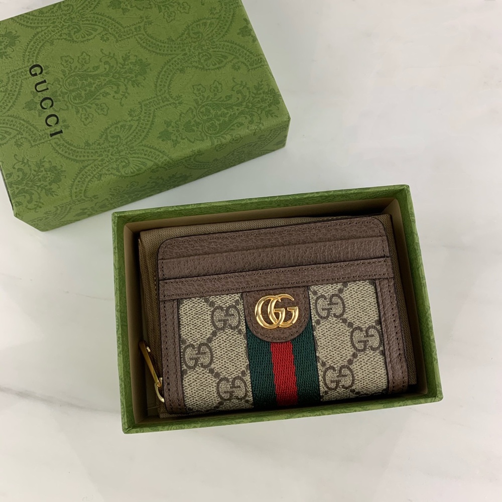 [GUCCI] 구찌 지갑 658552 96IWG 8745 GG 오피디아 카드지갑 가로11.5cm, 세로8.5cm, 폭3cm