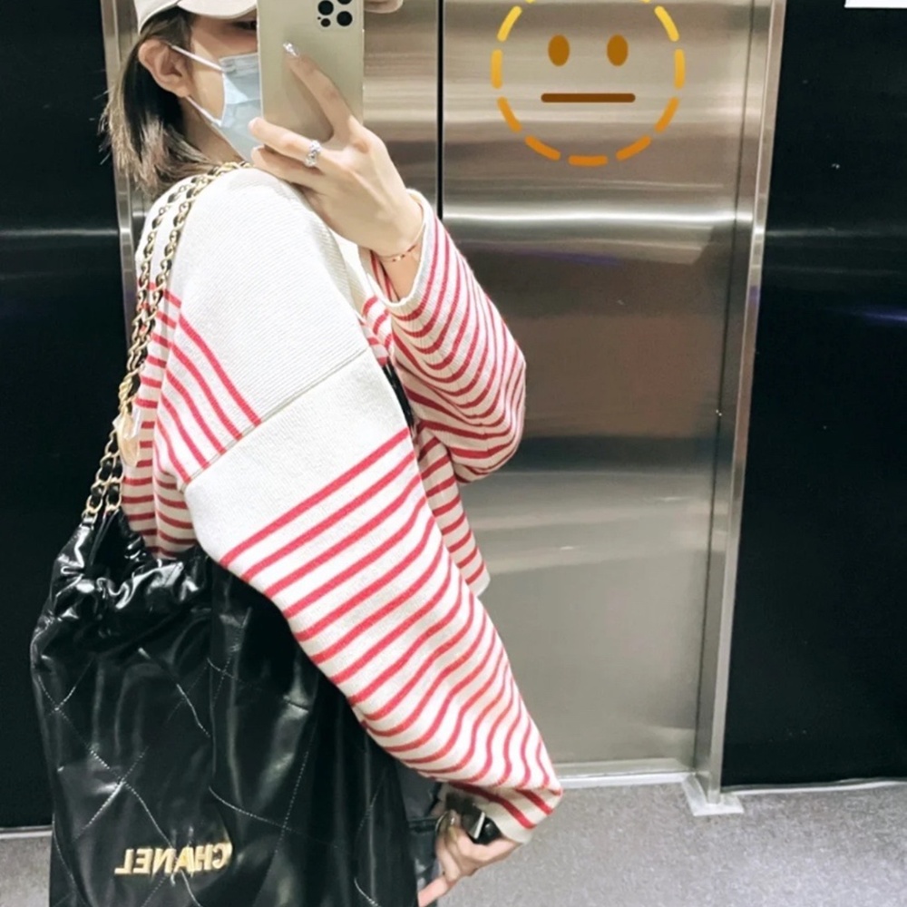 [CHANEL] CHANEL TWOTOW BAG - 샤넬 22백 샤이니 체인백 숄더백 35cm x 37cm x 7cm 미니 스몰 미듐 라지