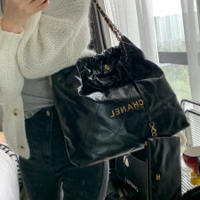 [CHANEL] CHANEL TWOTOW BAG - 샤넬 22백 샤이니 체인백 숄더백 35cm x 37cm x 7cm 미니 스몰 미듐 라지