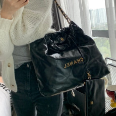 [CHANEL] CHANEL TWOTOW BAG - 샤넬 22백 샤이니 체인백 숄더백 35cm x 37cm x 7cm 미니 스몰 미듐 라지