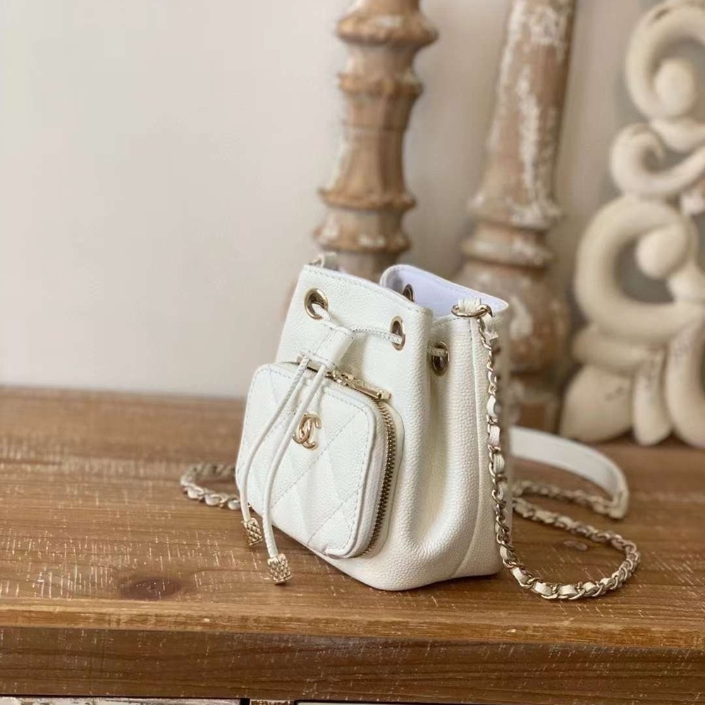 [CHANEL] CHANEL Small Calfskin Bag - 샤넬 스몰  카프스킨 숄더백 12.5x10x7.5 cm