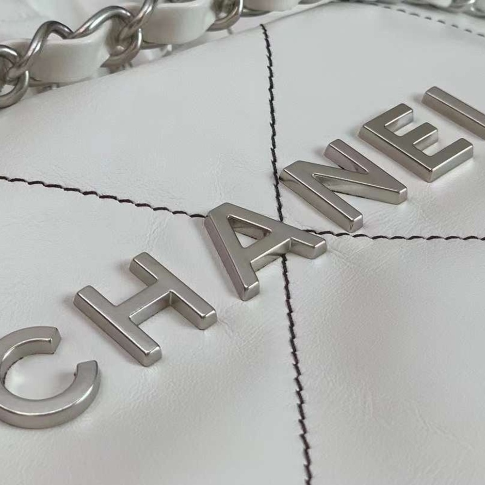 [CHANEL] CHANEL Handbag Shiny Calfskin - 샤넬 22 핸드백 샤이니 카프스킨 숄더백 35cm