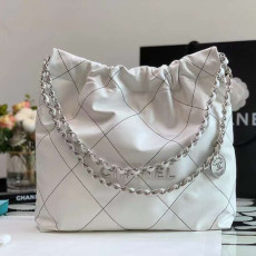 [CHANEL] CHANEL Handbag Shiny Calfskin - 샤넬 22 핸드백 샤이니 카프스킨 숄더백 35cm