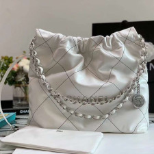 [CHANEL] CHANEL Handbag Shiny Calfskin - 샤넬 22 핸드백 샤이니 카프스킨 숄더백 35cm