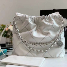 [CHANEL] CHANEL Handbag Shiny Calfskin - 샤넬 22 핸드백 샤이니 카프스킨 숄더백 35cm