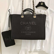[CHANEL] CHANEL SHOOPER DOBIL shoulder bag - 샤넬 트위드 글리터 도빌 스몰 라지 쇼퍼 숄더백 대38cm 중26cm 소32 cm