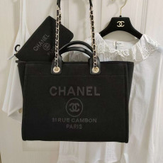 [CHANEL] CHANEL SHOOPER DOBIL shoulder bag - 샤넬 트위드 글리터 도빌 스몰 라지 쇼퍼 숄더백 대38cm 중26cm 소32 cm