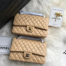 [CHANEL] 2칼라 CHANEL SHOULDER BAG WOC 33814 CAVIAR - 샤넬 여성용 캐비어 플랩 숄더백 25 x 15 x 6.5 cm