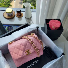 [CHANEL] CHANEL SHOULDER BAG WOC CAVIAR - 샤넬 여성용 캐비어 플랩 숄더백 20 x 3 x 9.5 cm