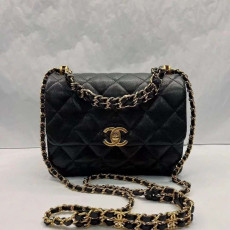 [CHANEL] CHANEL SHOULDER BAG WOC CAVIAR - 샤넬 여성용 캐비어 플랩 숄더백 20 x 3 x 9.5 cm