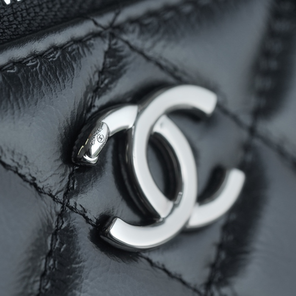 [CHANEL] 샤넬 CHANEL 샤넬 램스킨 코스메틱 케이스 체인백 9.5 x 17 x 8 cm