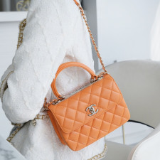 [CHANEL] 샤넬 트랜드 cc 미니 토트백 14.5 × 19.5 × 8 cm