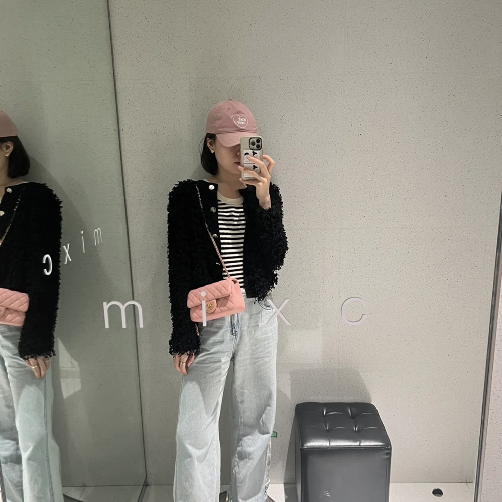 [CHANEL] 샤넬 Classic Flap 플랩 백 미니 20cm x 12cm x 6cm