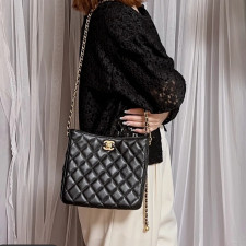 [CHANEL] CHANEL Hobo bag - 샤넬 호보 백 19 x 16 cm