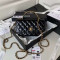 [CHANEL] Chanel Classic Caviar Wallet On Chain - 샤넬 클래식 왁 체인 지갑 12.3x19.2x3.5cm 28cm