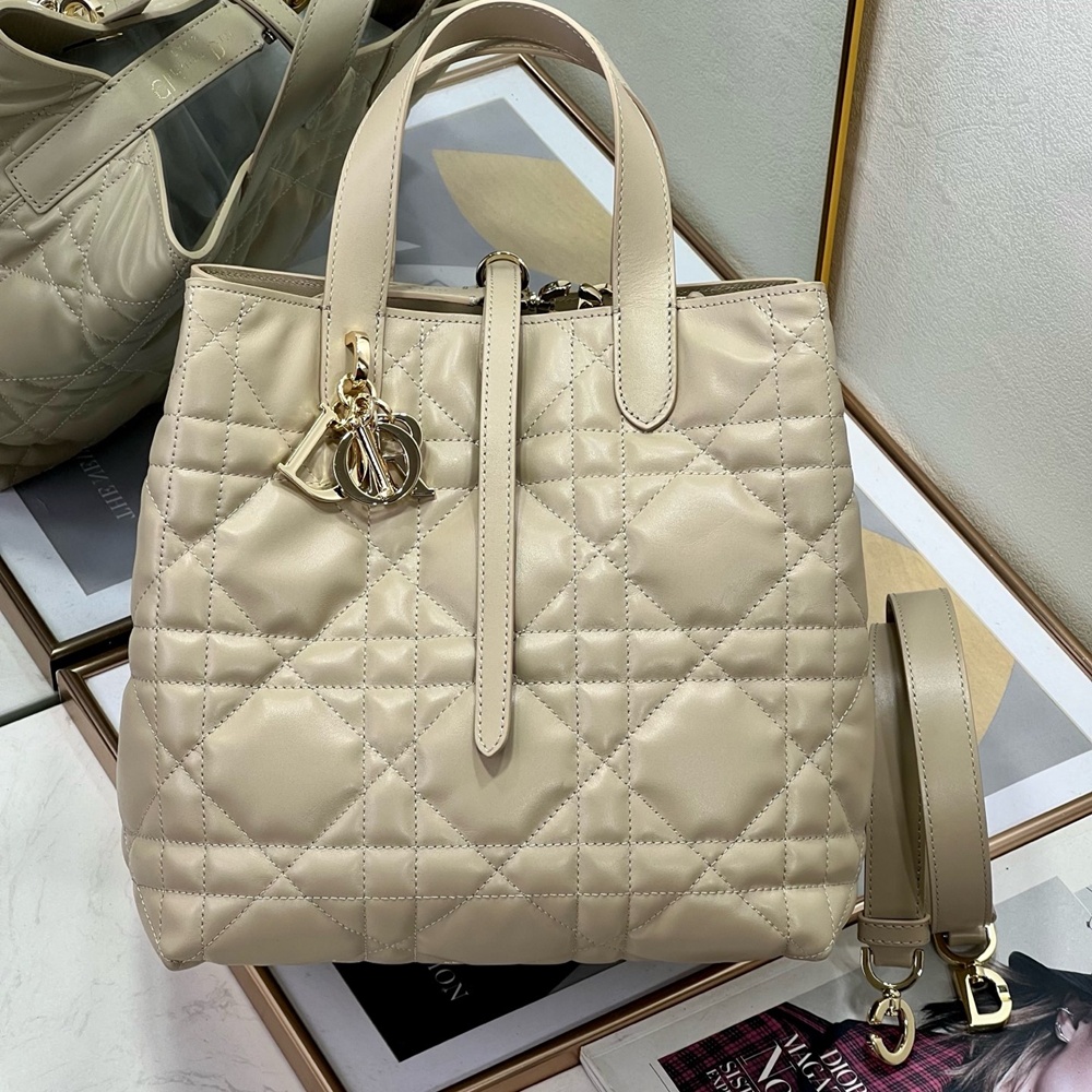 [CHRISTIAN DIOR] 크리스챤 디올 2835 Dior Toujours 뚜주흐  토트백 16x12x18cm / 20cm